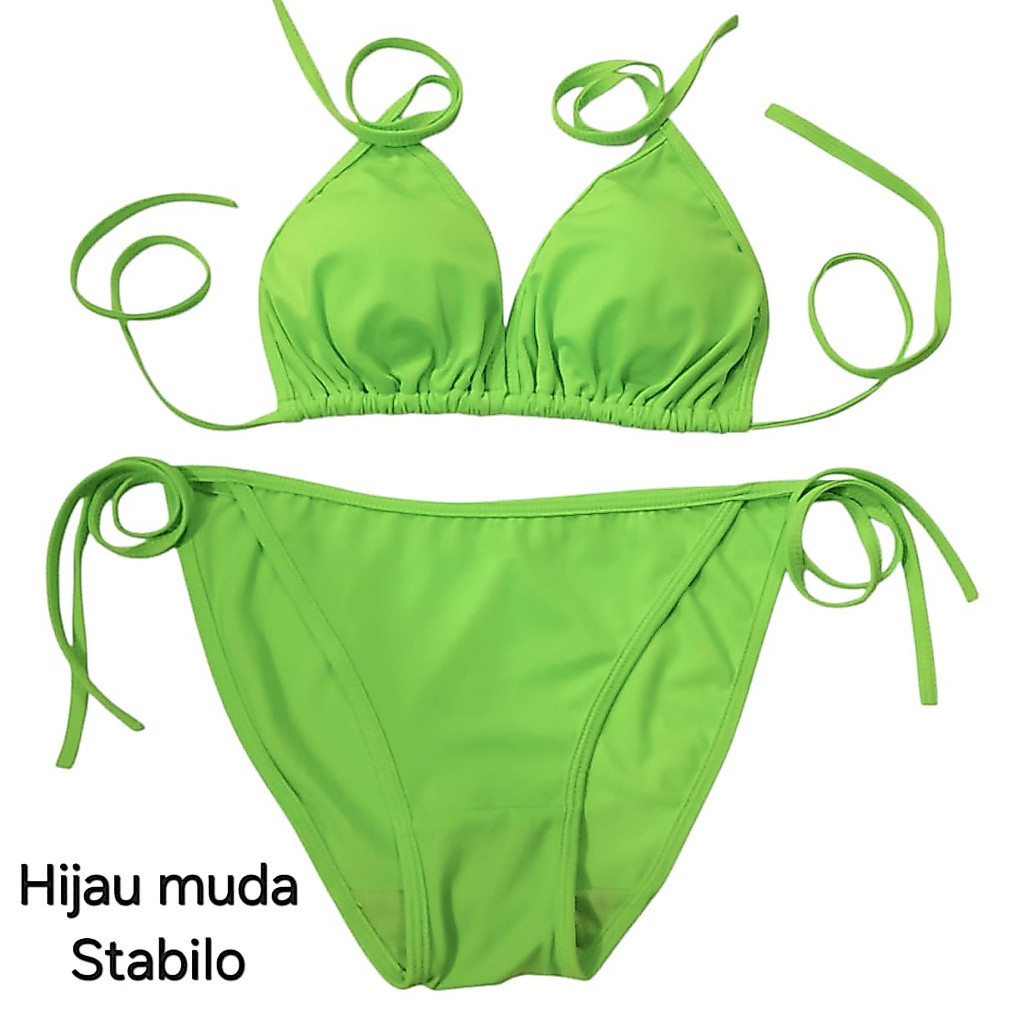 Terlaris ( NEW) Bikini segitiga ikat BI65 / bikini set / Baju Renang / Bikini Pantai