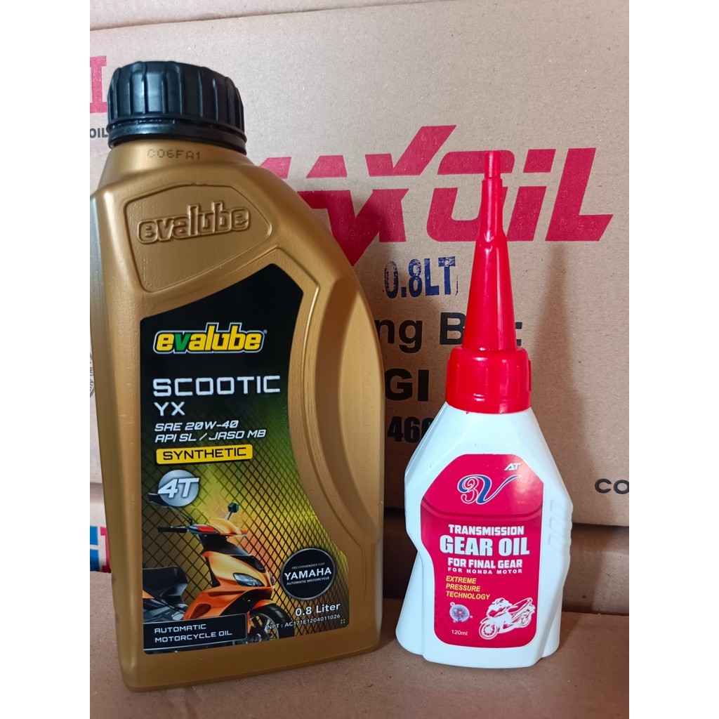 OLI EVALUBE MATIC 20W-40 0,8L EVALUBE SCOOTER YX GOLD 0.8L