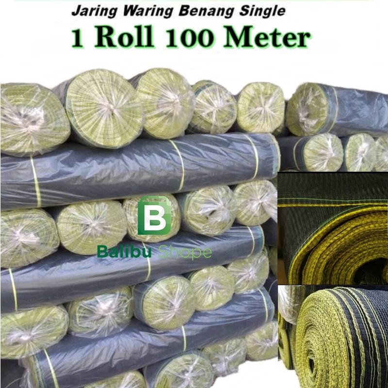 Terbaru Jaring Waring Ikan 1 Roll 120 cm x 100 m Waring Pagar Kandang