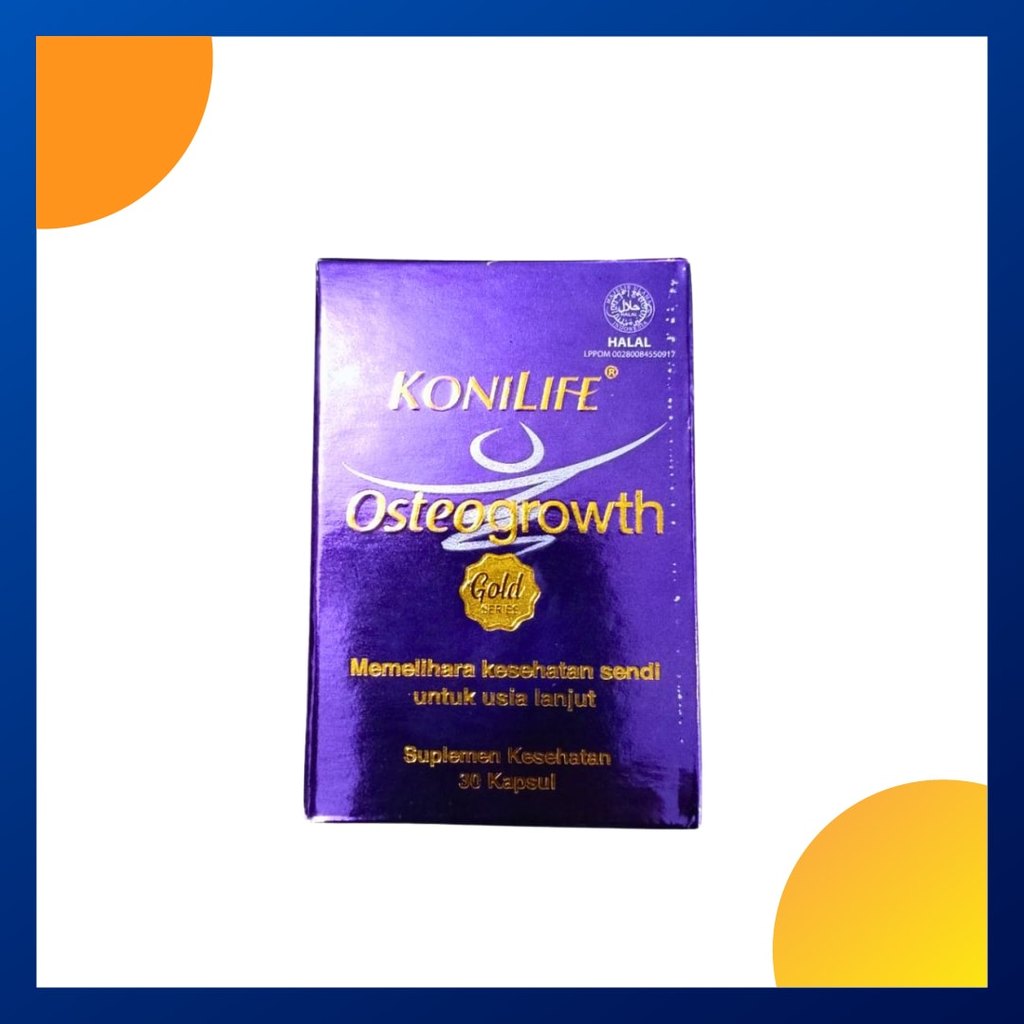 Konilife Osteogrowth Botol 30 Kapsul