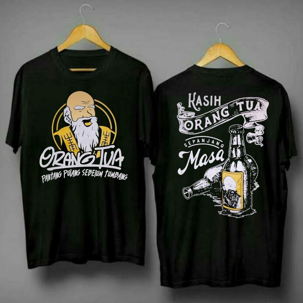 KAOS ORANG TUA BANYAK MOTIF DAN WARNA /KAOSTRENDY//CLOTHING//TSHIRT//KAOS//BAJU KEKINIAN//KAOS DISTR