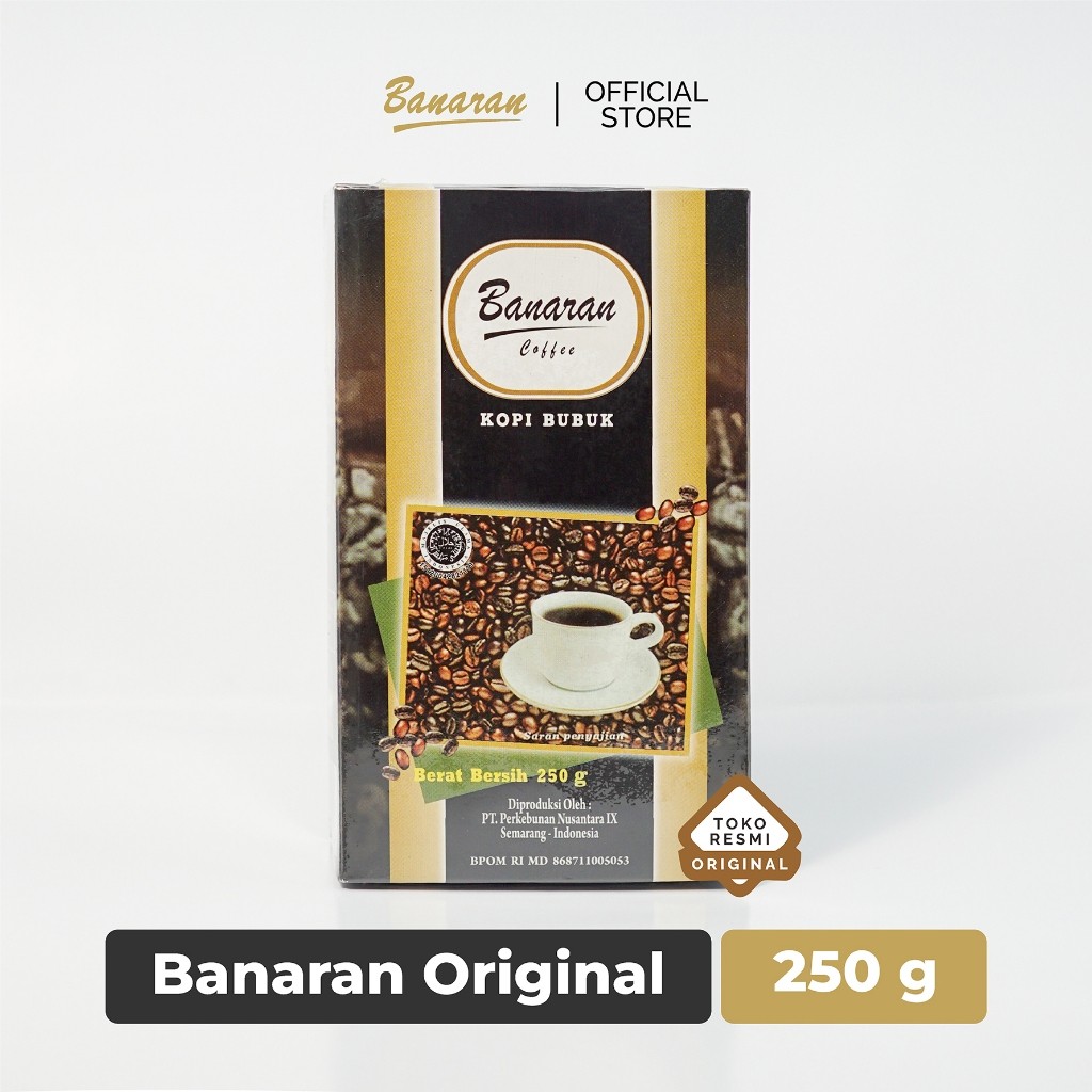 Kopi Banaran Original 250 gram (Bubuk)