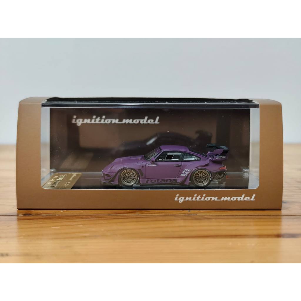 Ignition Model 1/64 IG Porsche 911 RWB 993 Matte Pruple Resin