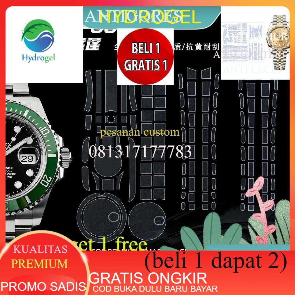 ANTIGORES HYDROGEL HYDROGEL Applicable to Rolex gold blue water ghost 126613 watch film dial 41 unde