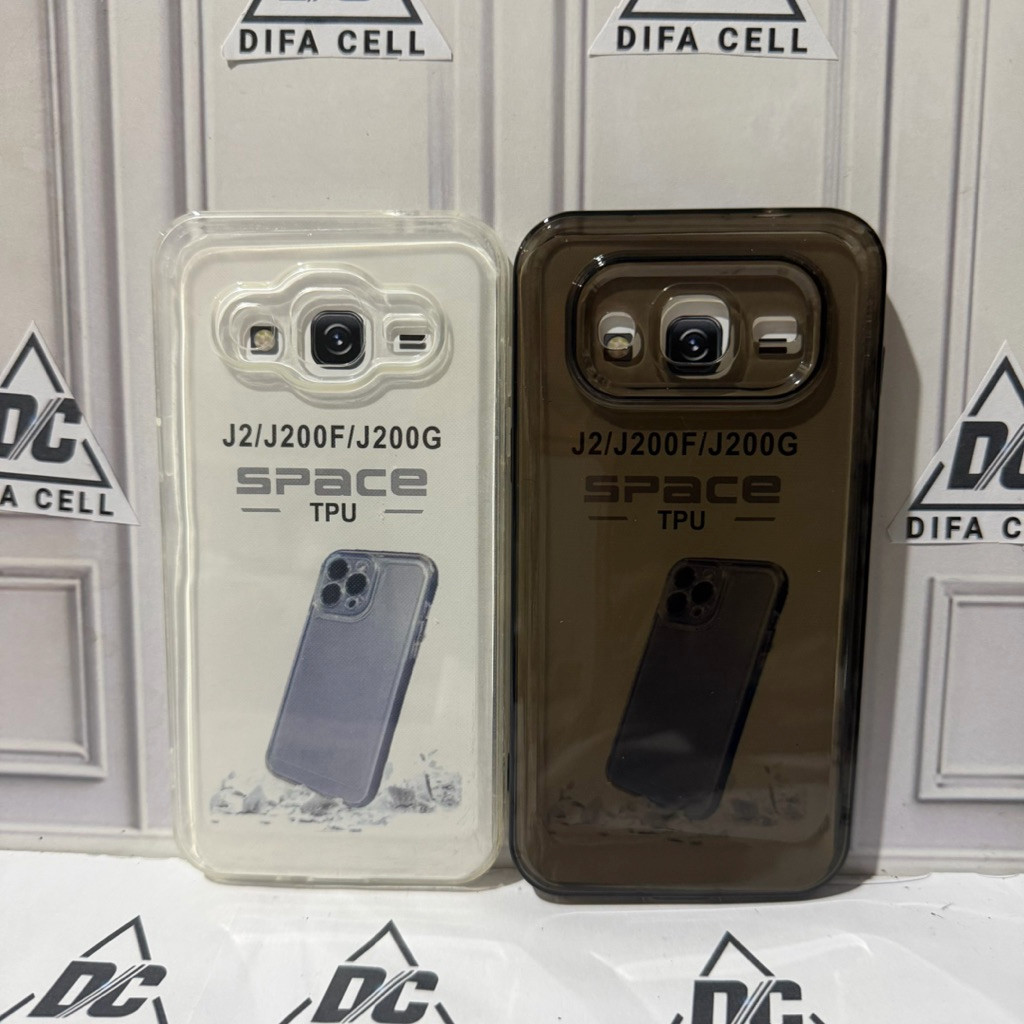 Soft Case Original Space Samsung J2/J200F/J200G Silikon 2.1MM+Protec Camera COD