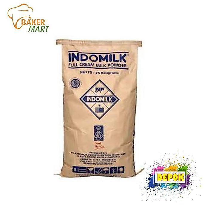 Milky- Indomilk Susu Bubuk Full Cream Repack