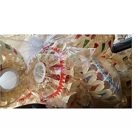 Janur Penjor / Janur Bola / Janur Penjor Bola Cantik Ukuran sedang