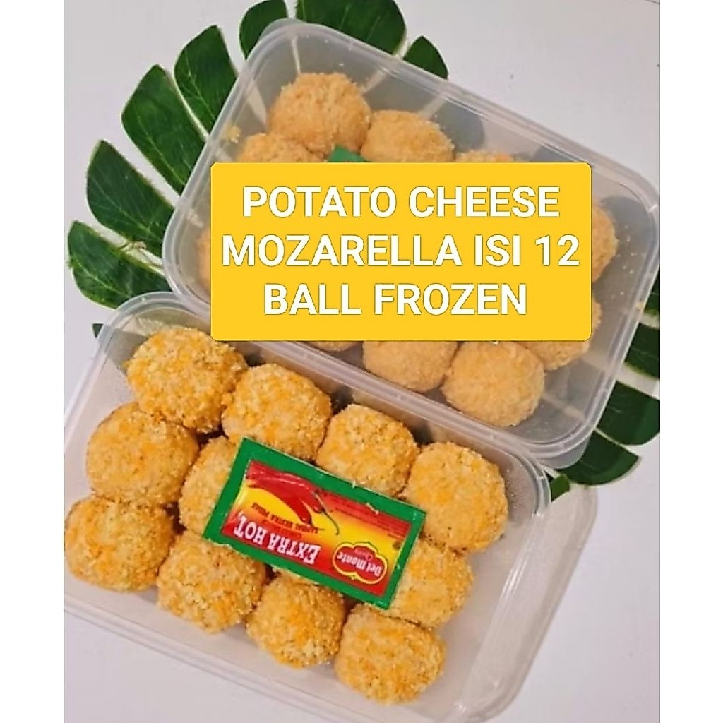 POTATO CHEESE MOZARELLA BALL FROZEN ISI 12