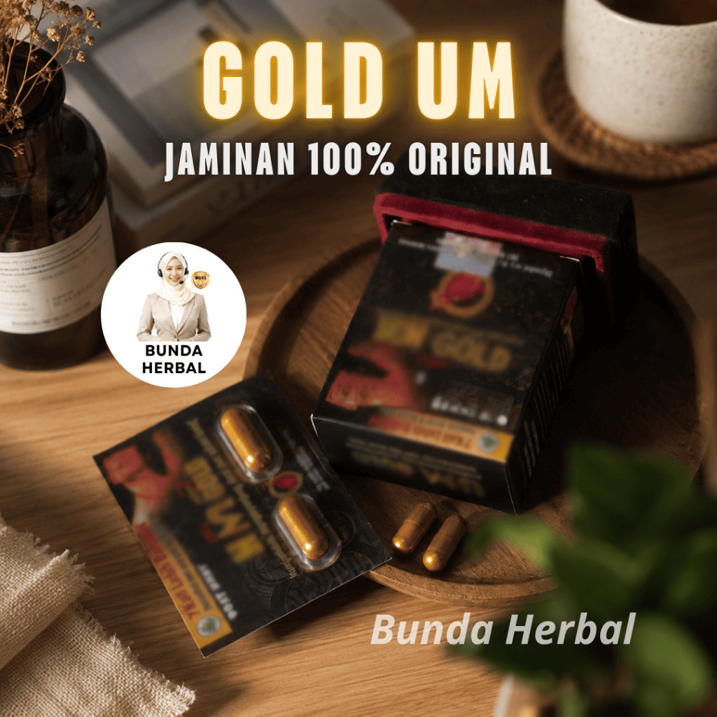 Gold Um100% Kemasan BOX 100% ORIGINAL