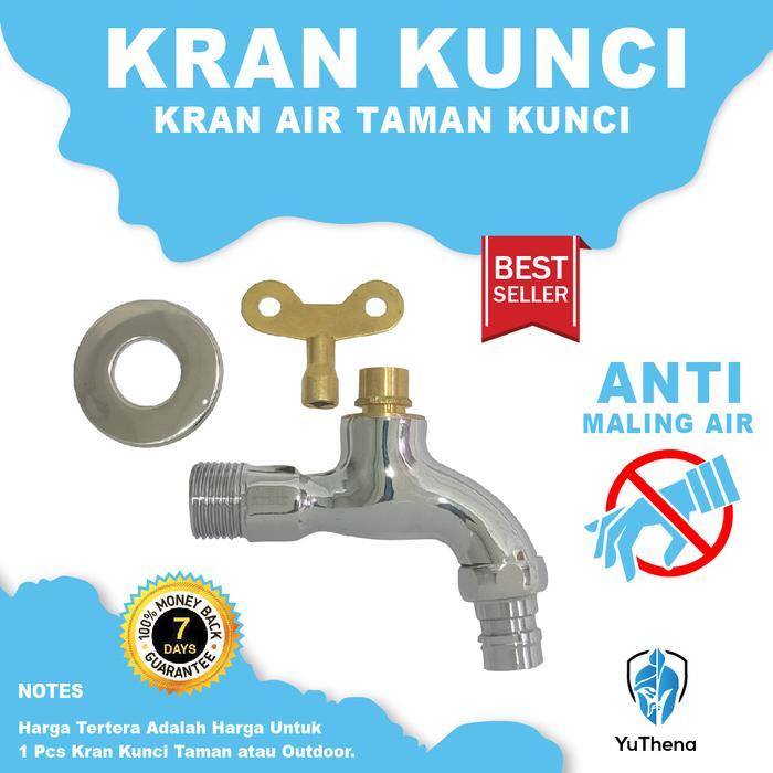 YuThena - Kran Air Taman Babet - Kran Taman Kunci - Keran Taman Gembok - Kran Kunci