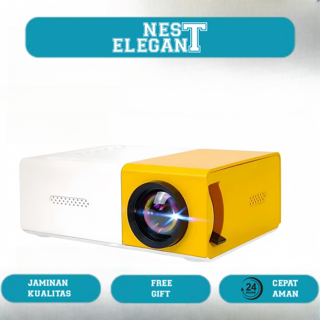 Mini Projector YG300 Portable LED Mini Projector hp Mini Home Theater HDMI Mini Projector