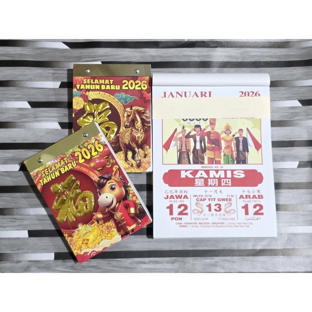 

KALENDER HARIAN SOBEK SEDANG DAN BESAR TAHUN 2026 BHB