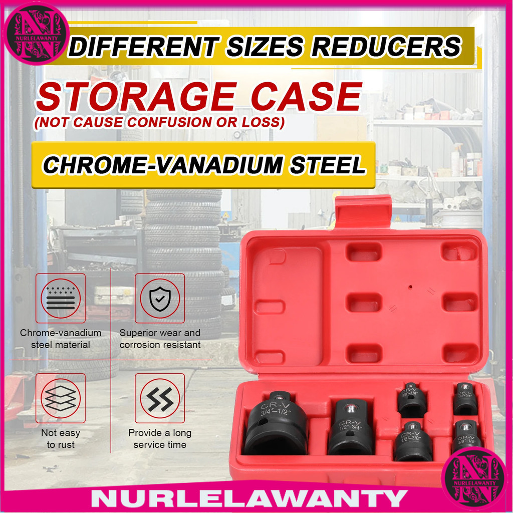 

- ODN Set Pneumatic Sleeve Adaptor Socket Reducer Repair Tool - ODN-6 -