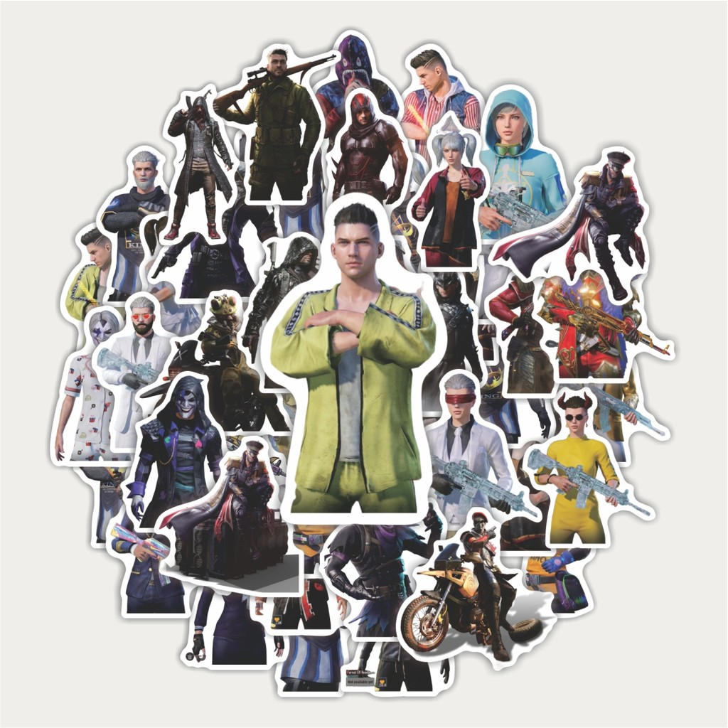 

Sticker Pack Stiker Karakter Game Skin PUBG | Sticker TUMBLR | Stiker LAPTOP KOPER HELMP