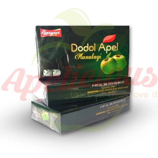 

[ TERMURAH ] APELICIOUS Dodol buah apel manalagi oleh-oleh khas Malang Batu AV