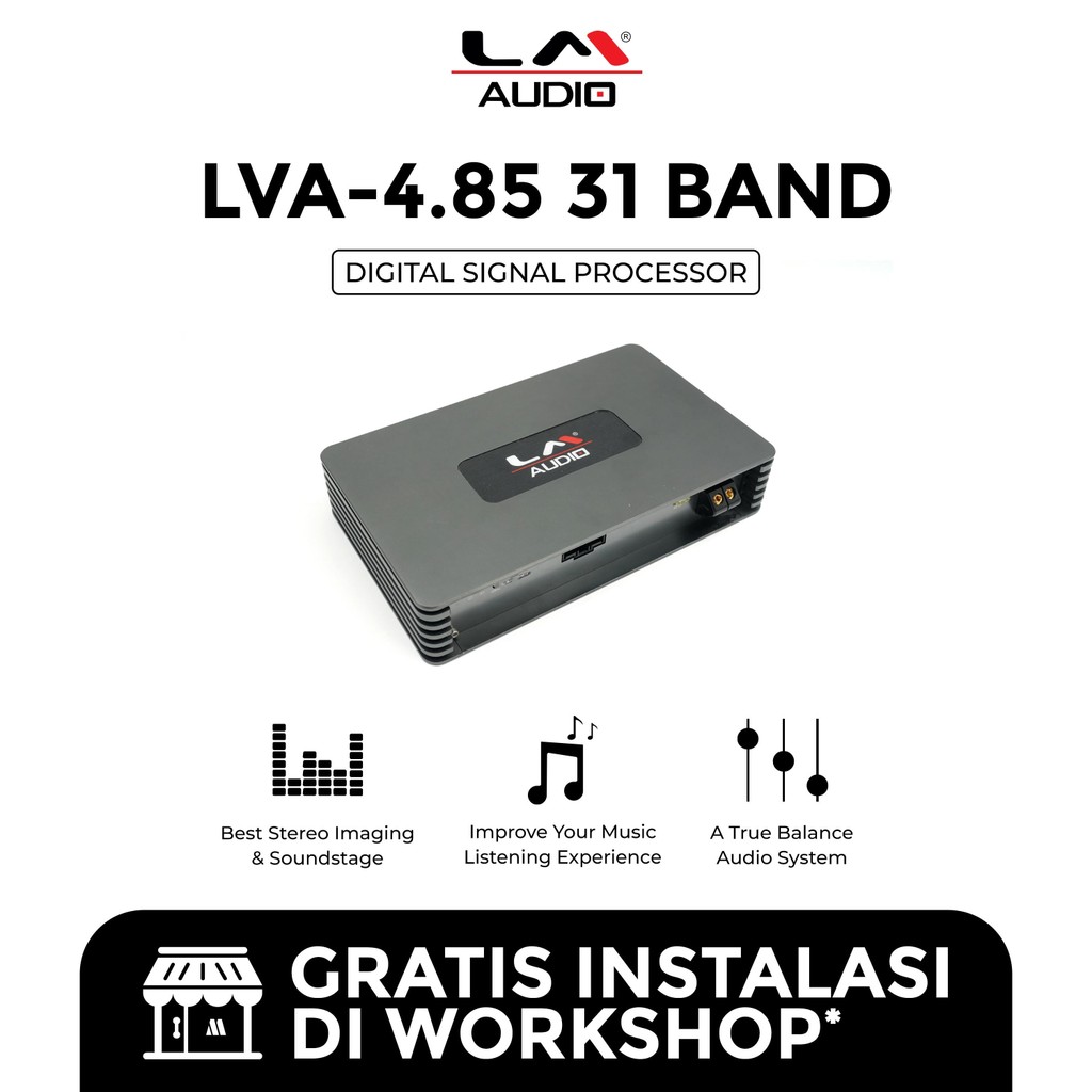 DSP LM AUDIO LVA 4.85 31 BAND OPTICAL