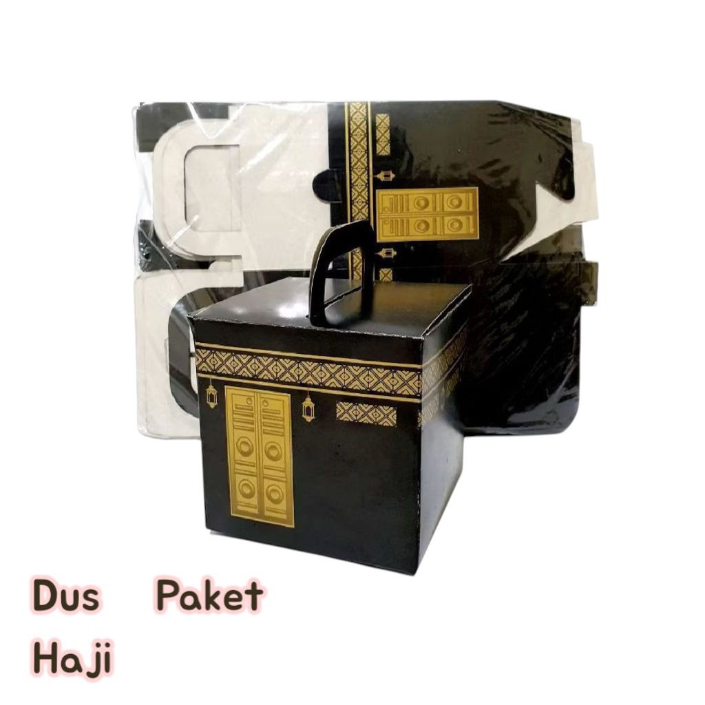 

Kardus Paket Haji 50 Pcs # Model Ka'bah.