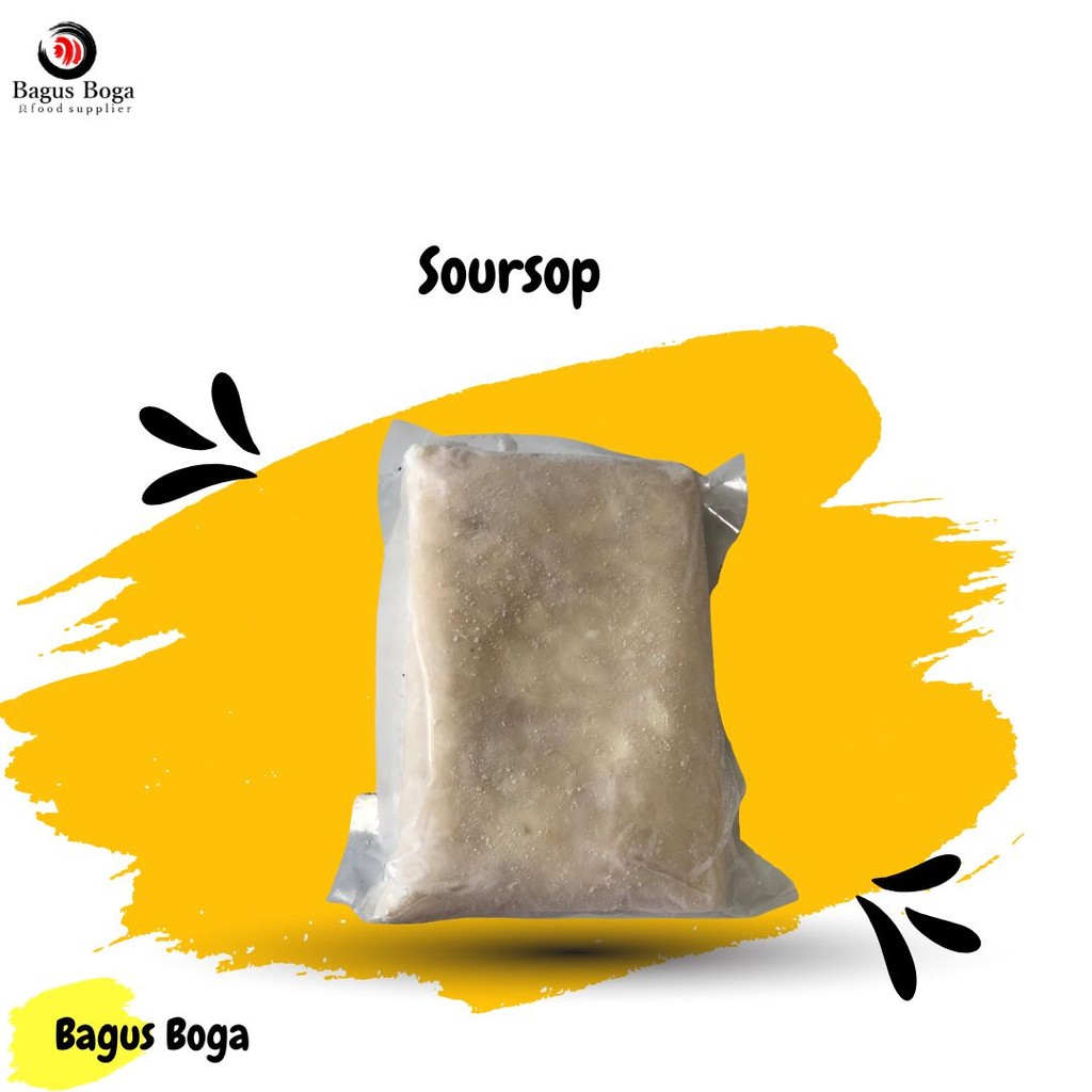 

Soursop Fruit Frozen 1Kg - Buah Sirsak