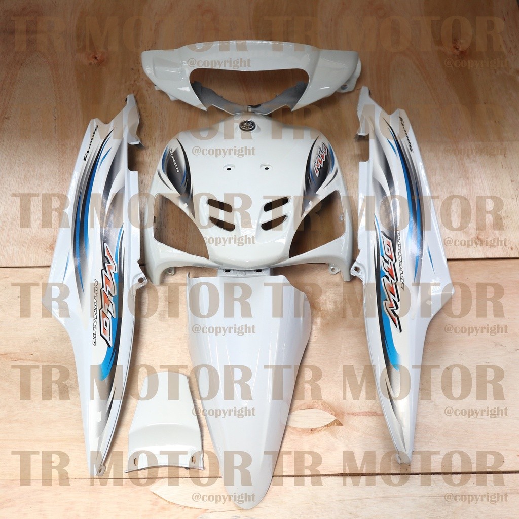 Body Mio Sporty Full Set 2007 Putih Body Halus Mio Sporty Mio Lama berkualitas