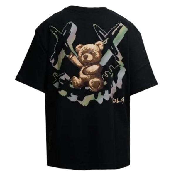 (COD) Ricky Is Clown Reflective Bear Black - L
