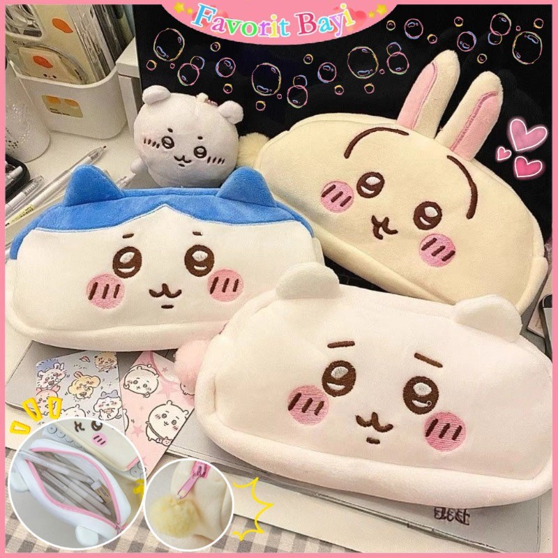 

Large Capacity Plush Pen Bag / Pena Kartun Lucu Tas Penyimpanan Kartun Berkapasitas Besar / Girl Boy Students Gifts