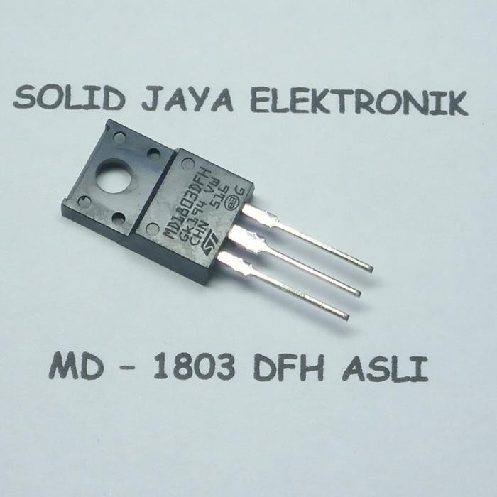 Transistor MD1803DFH ASLI ORI-TR MD 1803 DFH TR Horizontal Horisontal
