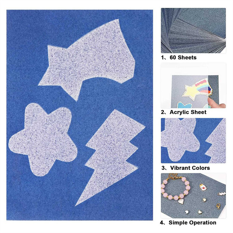 

YWDZ-305 Pcs Sun Print Paper Cyanotype Paper Kit,Solar Drawing Paper Sensitivity Sun Print Nature Printing Paper(5.9X3.9Inch)