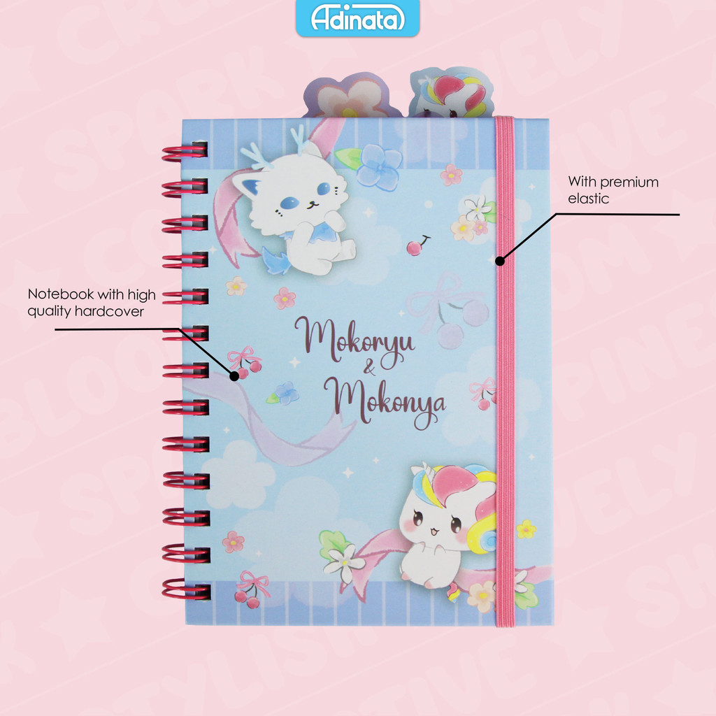 

Mokonya B6 Notebook 2550-4836/ Adinata / Buku catatan / Memo