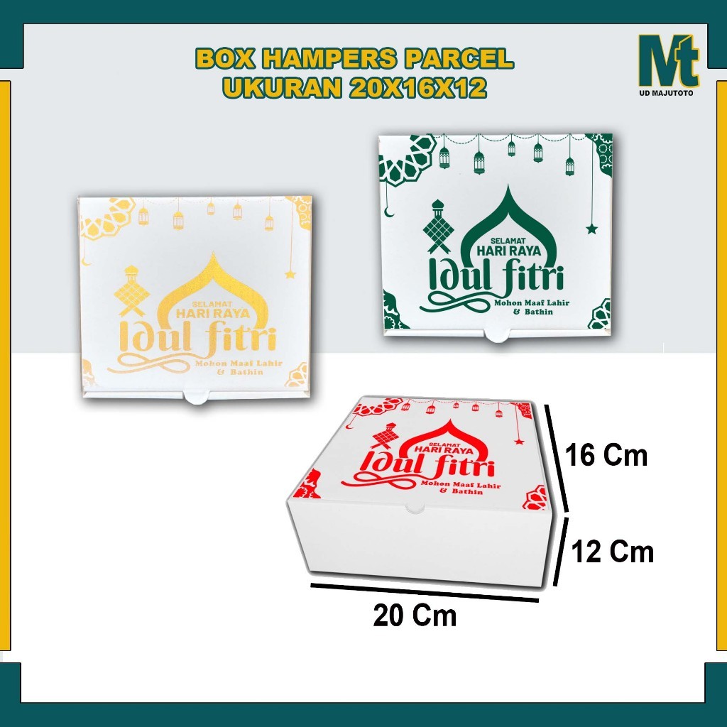 

Box 20x16x12 Cm / Box Lipat Depan / Box Hampers