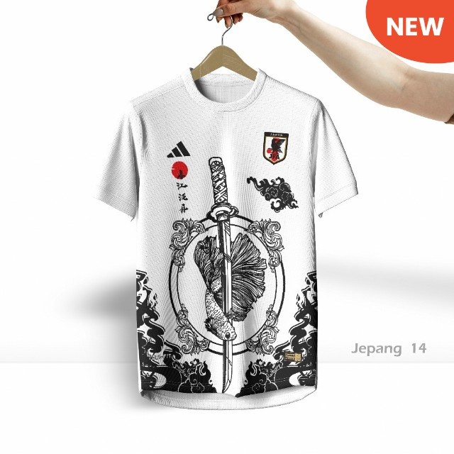 Kaos Bola Jepang/Jersey Bola Jepang/Printing Sport