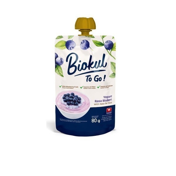 

BIOKUL YOGHURT TO GO BLUEBERRY POUCH 80 G - AMY