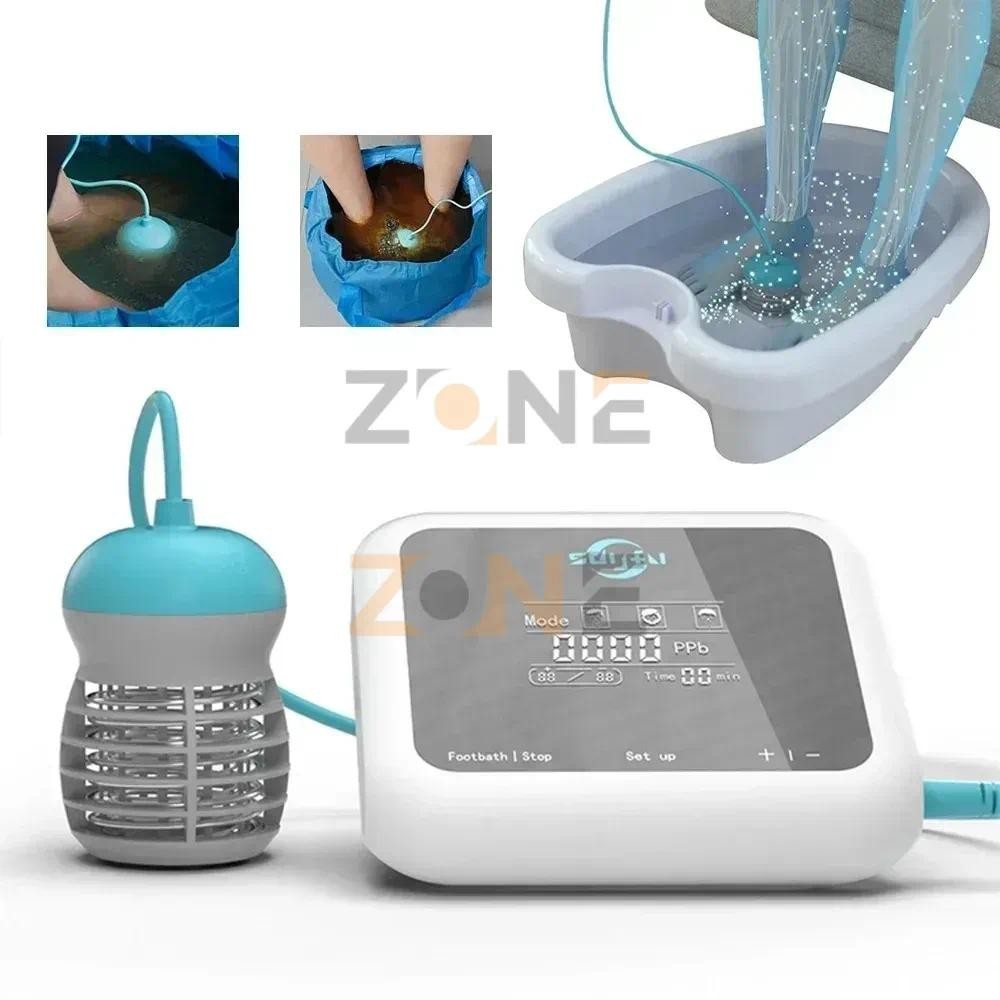 Mesin Detox Kaki Alat Terapi Pereda Nyeri Foot Spa Machine Ion Detox Ionic Foot Spa Bath Machine Mas