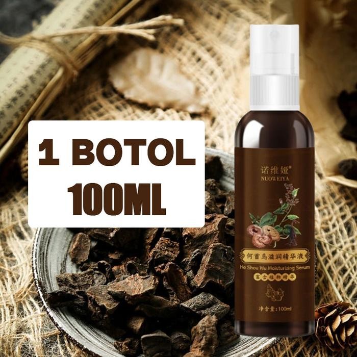 PROMO  Penghitam Rambut Uban Permanen Rambut Uban Menjadi Hitam Permanen Serum Rambut Hitam Penghita