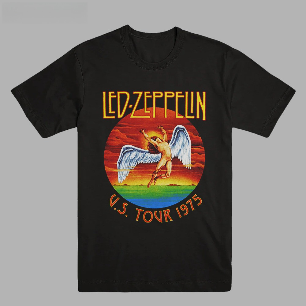 LED ZEPPELIN - U.S. TOUR 1975 | T-SHIRT |  BAND MERCH