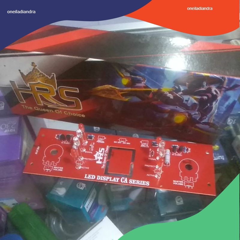 PCB depan  LED display ca 20 HRS