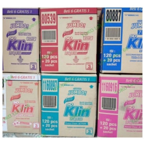 

1 DUS SOKLIN LIQUID JUMBO ISI 140 PCS