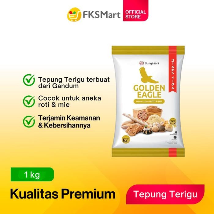 

PROMO! GOLDEN EAGLE Tepung Terigu 1 kg