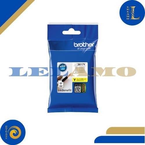Tinta Brother LC-3617 Yellow Original for Brother MFC-J2330DW | MFC-J2730DW | MFC-J3530DW | MFC-J393
