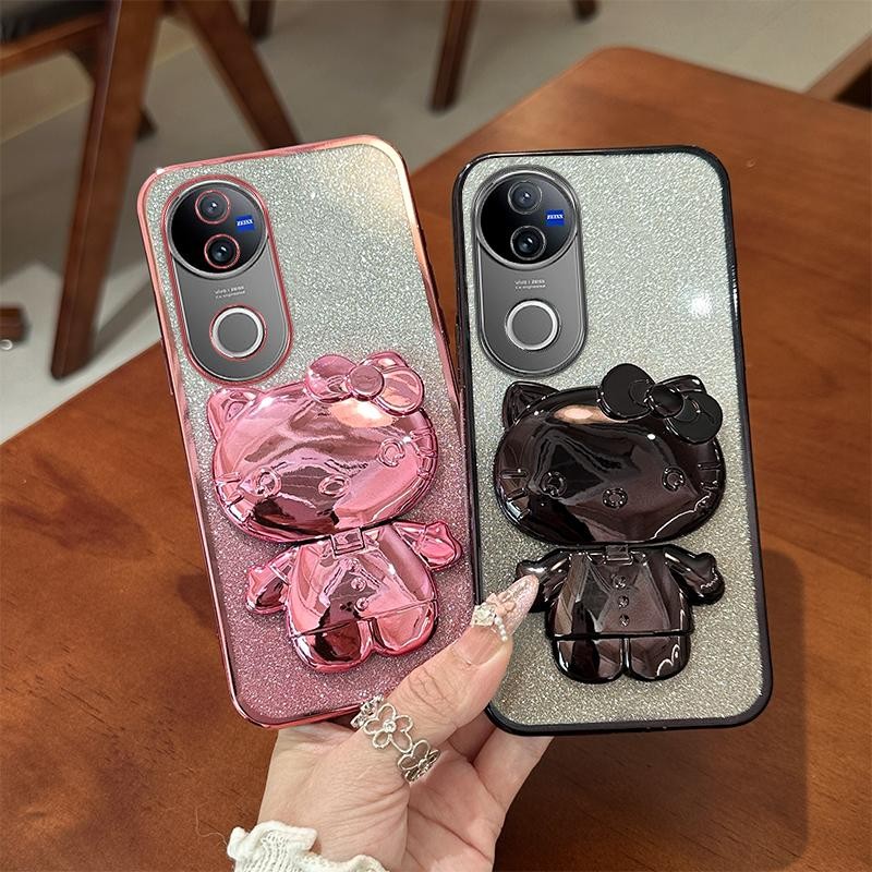 SoftCase HP Silikon Case Untuk VIVO V50 5G VIVOV50 V2427 Casing Berkilau Berlapis Handphone Phone Co