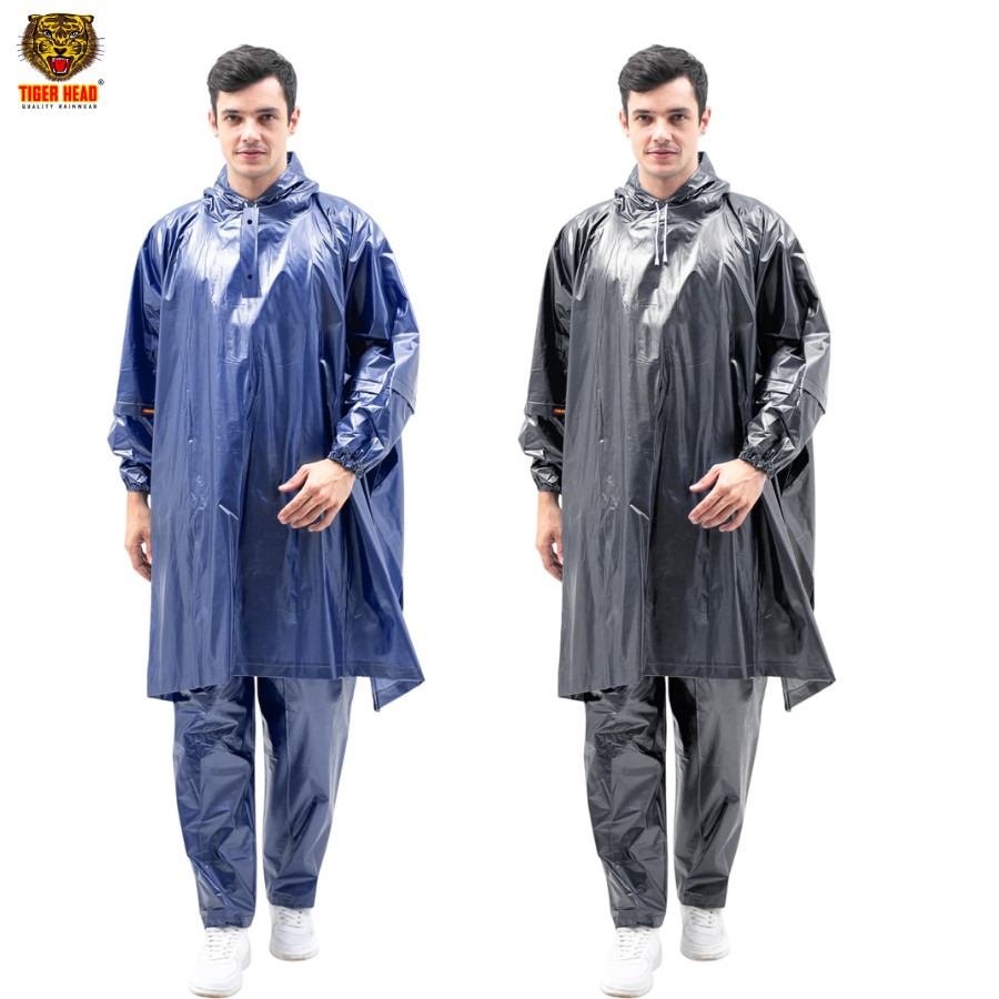 HARSTORE Jas Hujan Poncho Tangan Celana Vision 78001 dan JH Poncho Exclusive 68214 Tiger Head