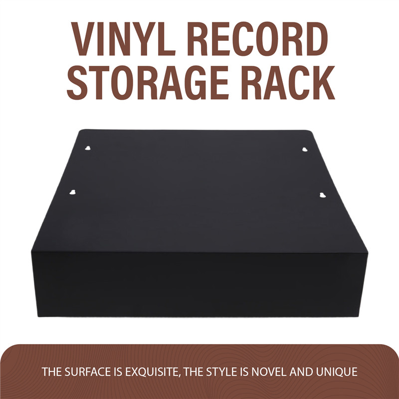 Vinyl Record Storage CD Display Holder Metal Vinyl Record Holder Matte Vinyl Wall Mount Decorative V
