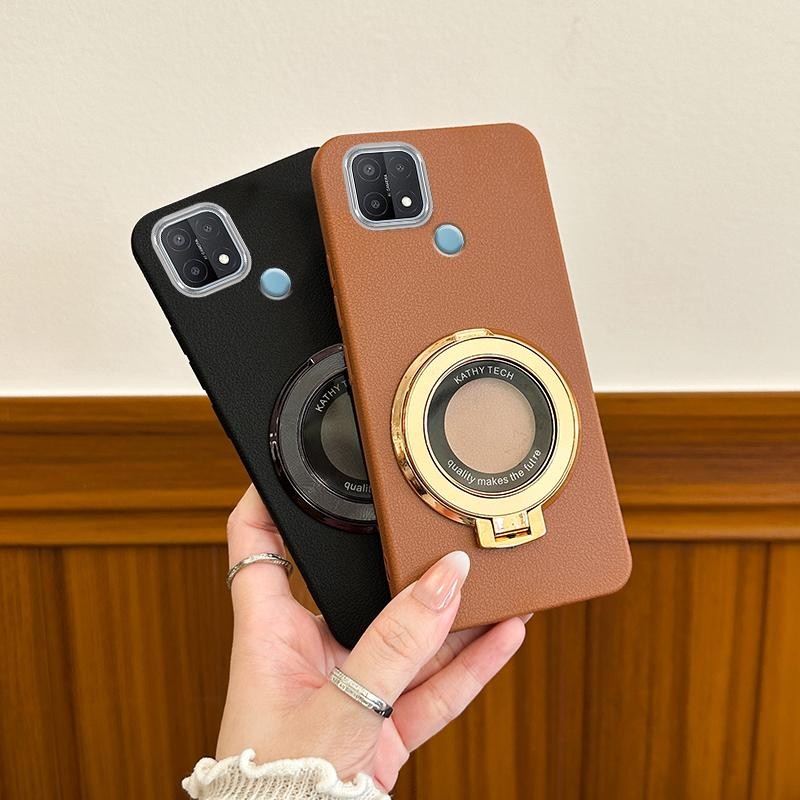 HP Soft Case Silikon Untuk OPPO A15s OPPOA15s CPH2179 Casing terbaru Phone Cover Berdiri Mengurung