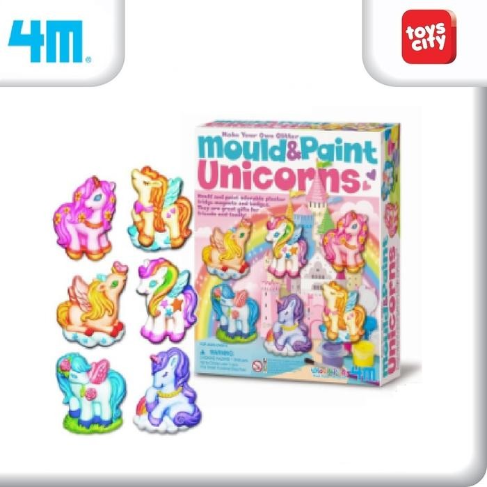 

4M Unicorn Mould & Paint Mainan Anak DIY Mewarnai by Urbanite store