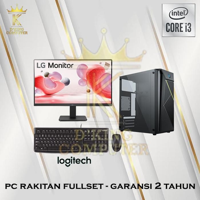 Core i3 | 8 GB | Full Set | CPU Komputer | PC Rakitan - LG 19 Inc