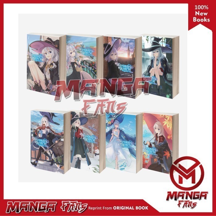 wandering witch the journey of Elaina light novel Vol. 1 - 13 English
