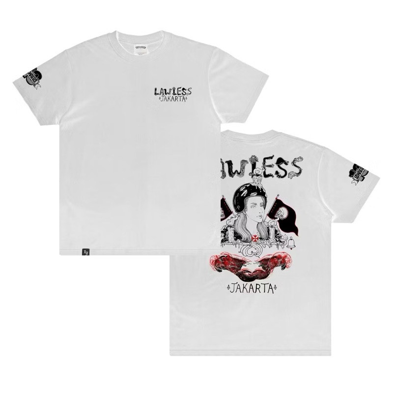(COD) Lawless Jakarta 10th Anniversarry - Roadskull X Kei Kusuma (T-SHIRT)