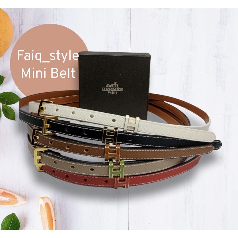 Ikat pinggang wanita / Mini belt / ikat pinggang wanita ukuran kecil / ikat pinggang wanita lebar 1,
