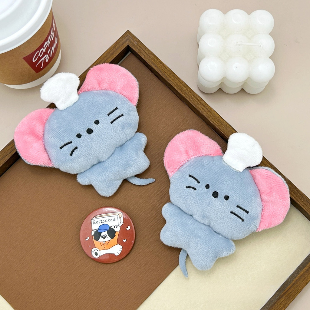Baru tikus kecil boneka gantungan lucu boneka plush kunci tas aksesoris teman hadiah ulang tahun