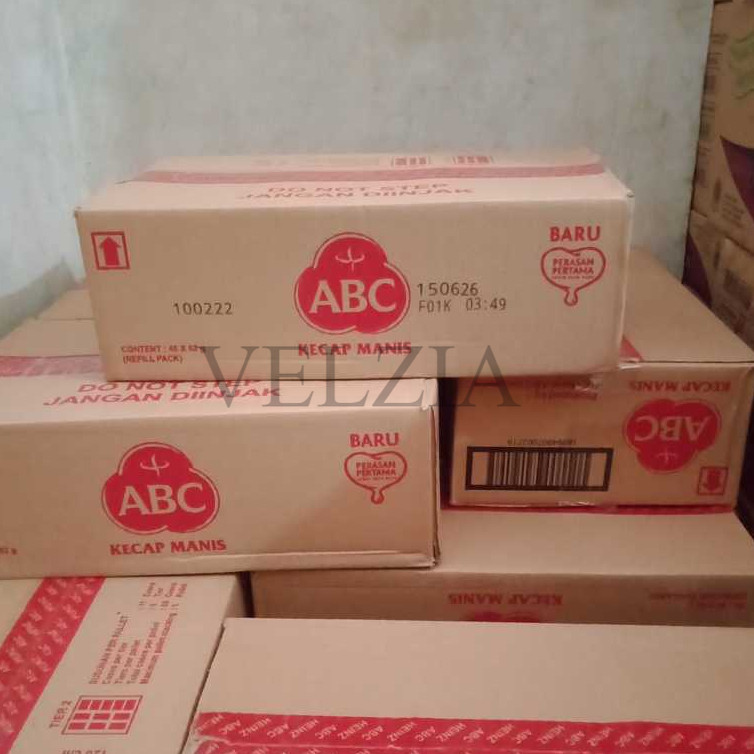 

1 Dus Kecap Manis ABC Refill isi 48 Pcs x 62 gram