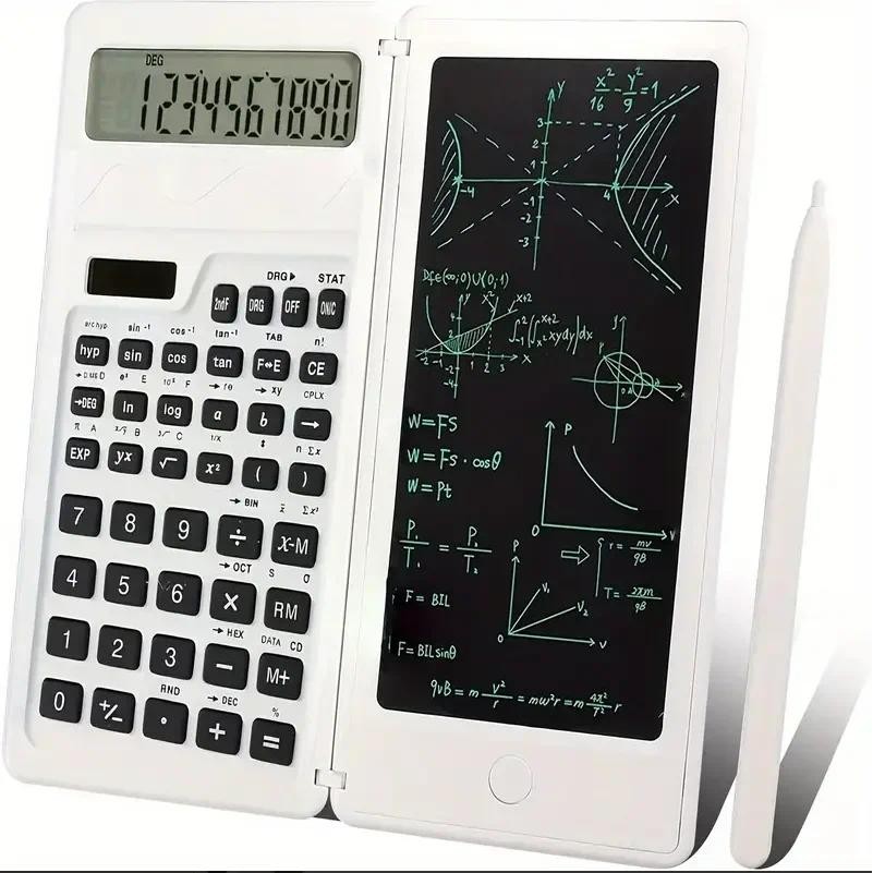 

Three-in-one Solar Science Calculator - 10-digit LCD display, drawing, notebook, mathematical calculation
